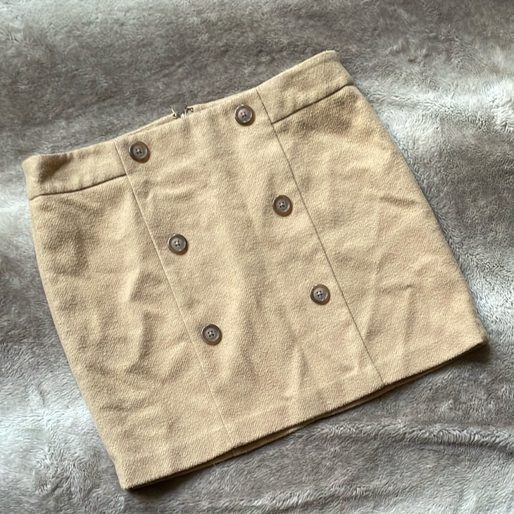 GAP Tan Mini Skirt for Casual Wear